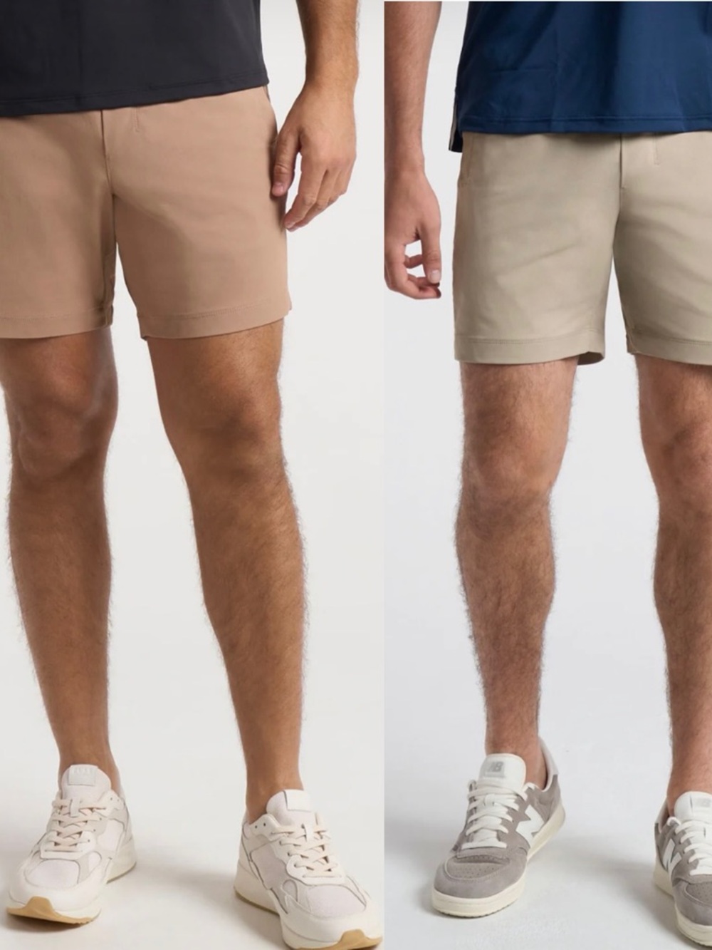 Birddogs Men's Flat Front Shorts in Khaki and Graham - Size XXL